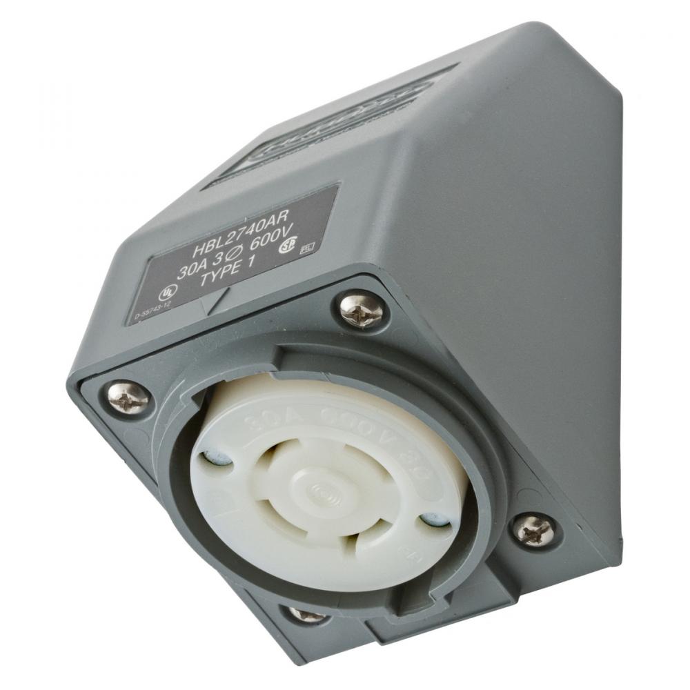 LKG S/SHRD RCPT, L17-30R, ANG SRF MT,GY