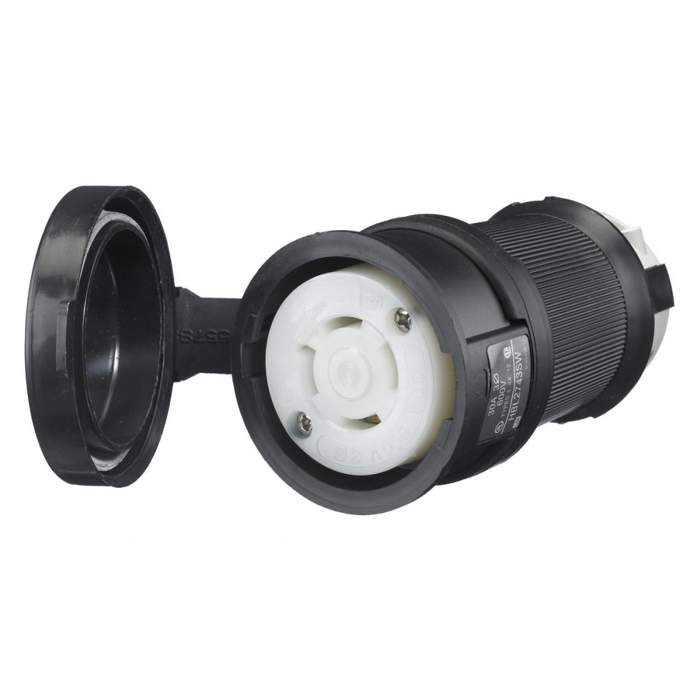 LKG WT S/SHRD CONN, 30A3P 600V,L17-30R