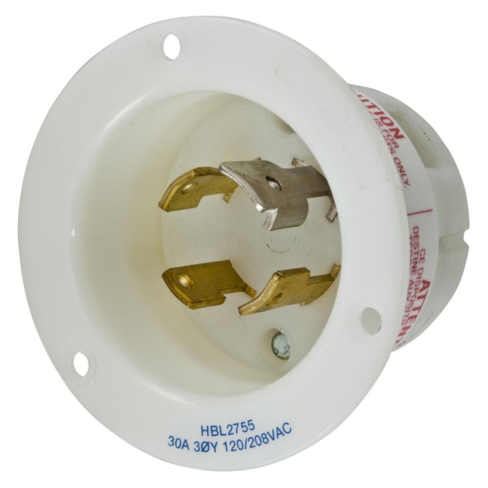 LKG FLG-INLT, 30A 3PH 120/208V, L18-30P
