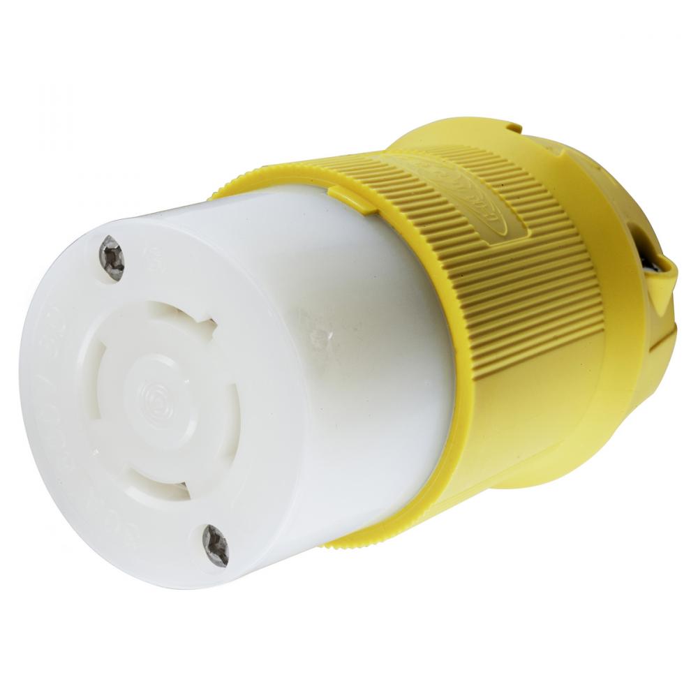 LKG CONN, CM, 30A 3PH 600V  L17-30R
