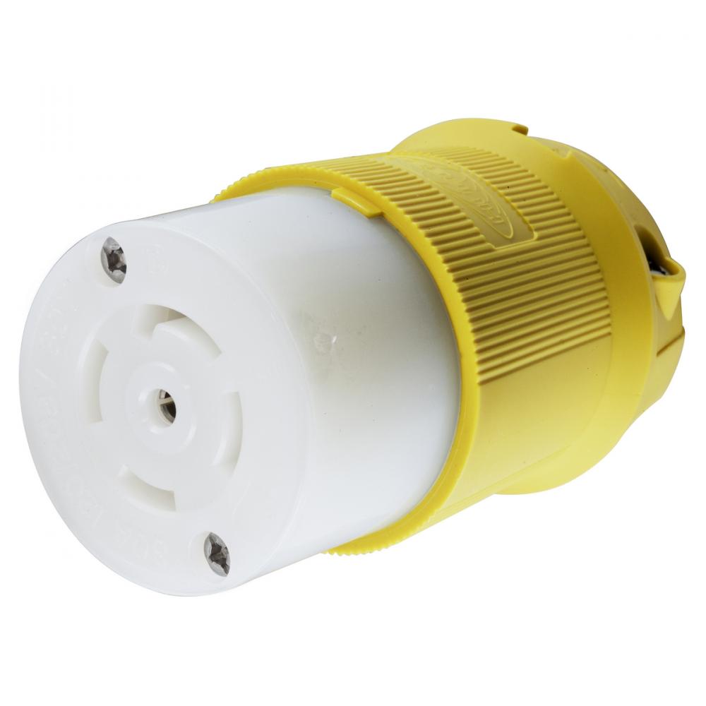 LKG  CONN, CM, 30A 3PH 120/280V  L21-30R