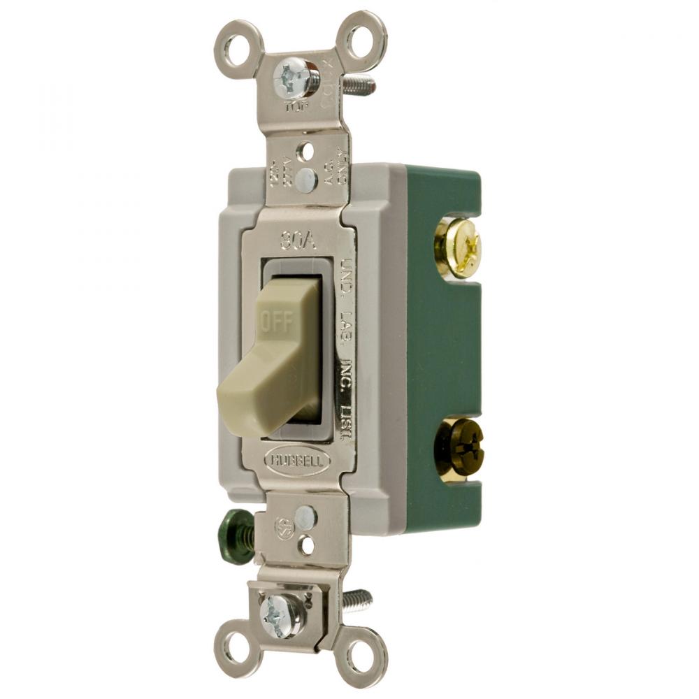 3 WAY TOG, IND GRD, 30A 120/277V, IV