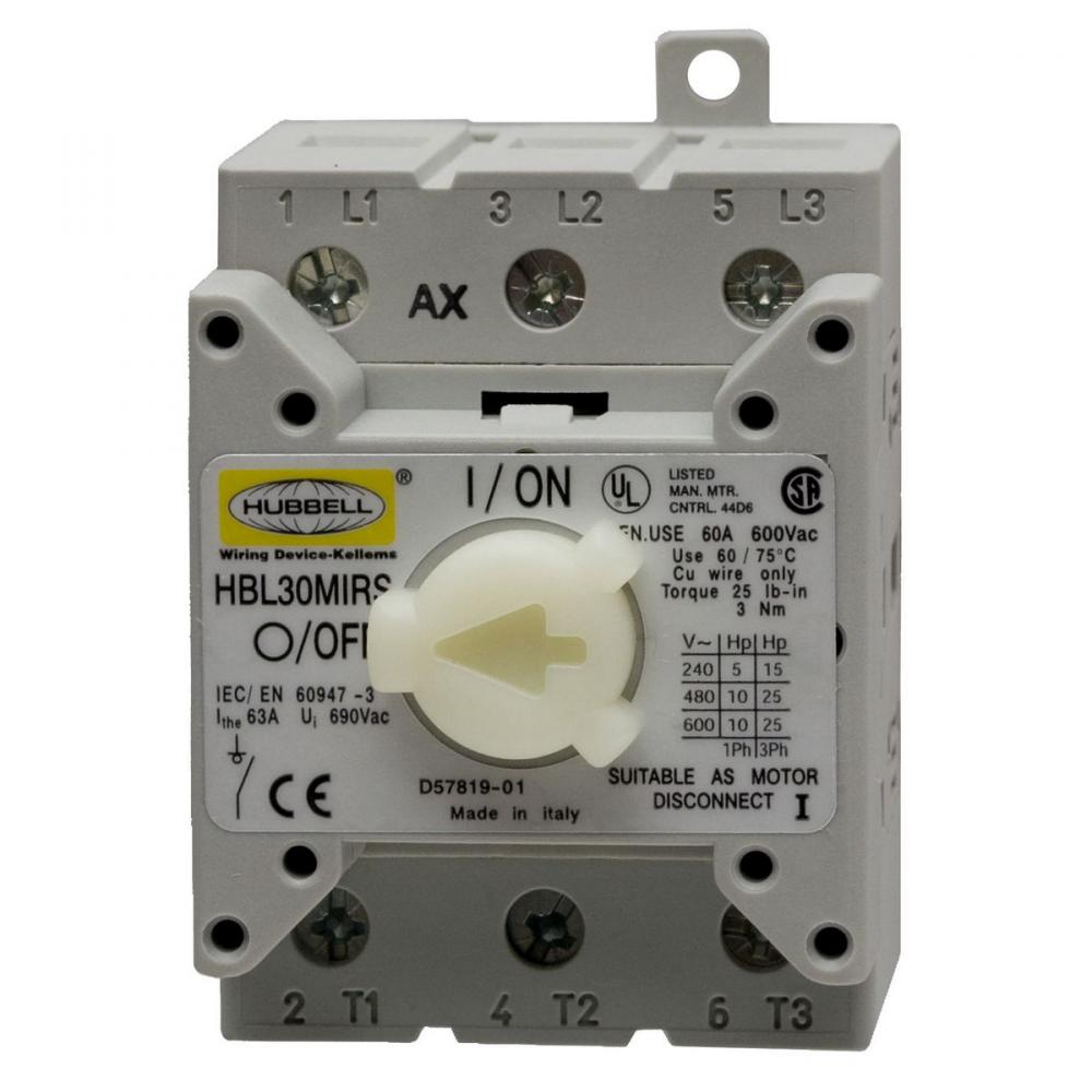 REP SWITCH FOR P+S MEC INTR LOK, 30A