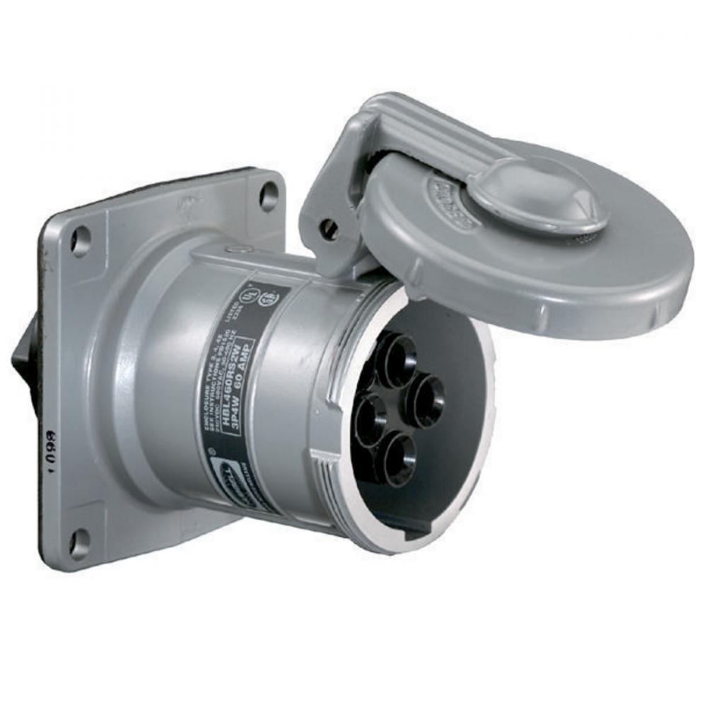 PS, INS, RECP, 2P3W, 30A 600V, S1