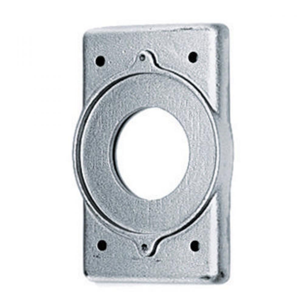 DEVICE PLT, 1.718&#34;, 1G, CAST ALUMINUM