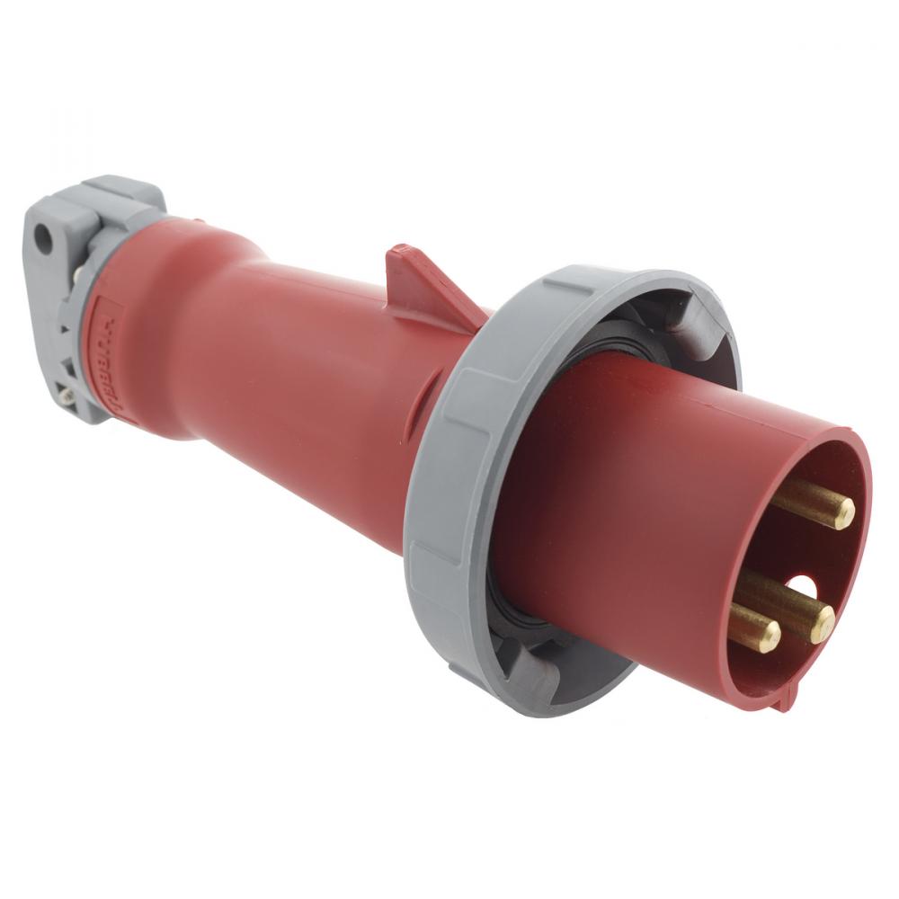 PS, IEC, PLUG, 2P3W, 100A 480V,4X/69K
