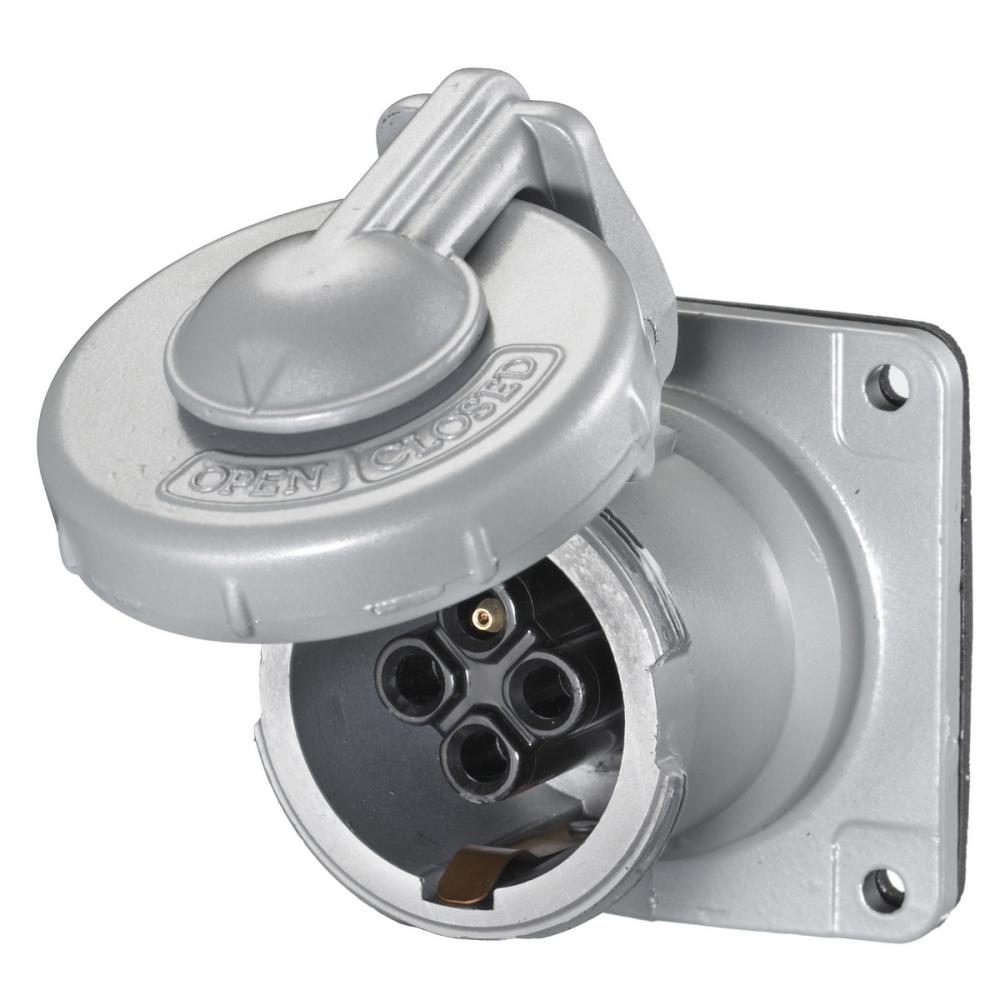 PS, IEC, RECP, 3P4W, 30A 600V, S2