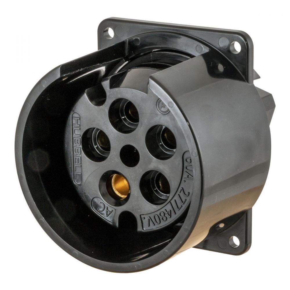 PS, 4P5W, 60A 277/480V, RECEPTACLE