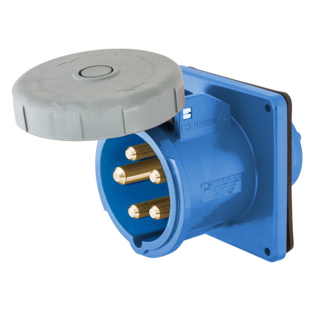 PS, IEC, INLET, 4P5W, 60A 120/208V, REV