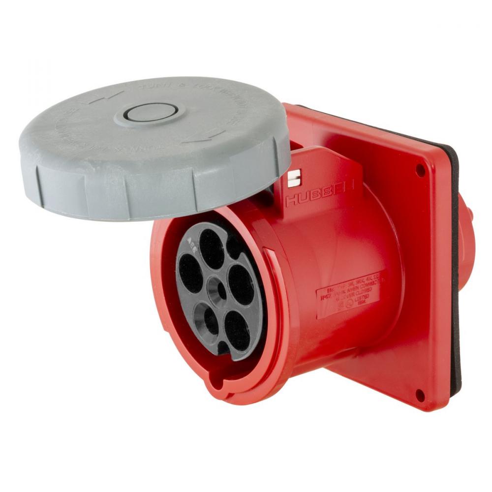 PS,IEC, RECP, 4P5W, 100A 277/480V,4X/69K