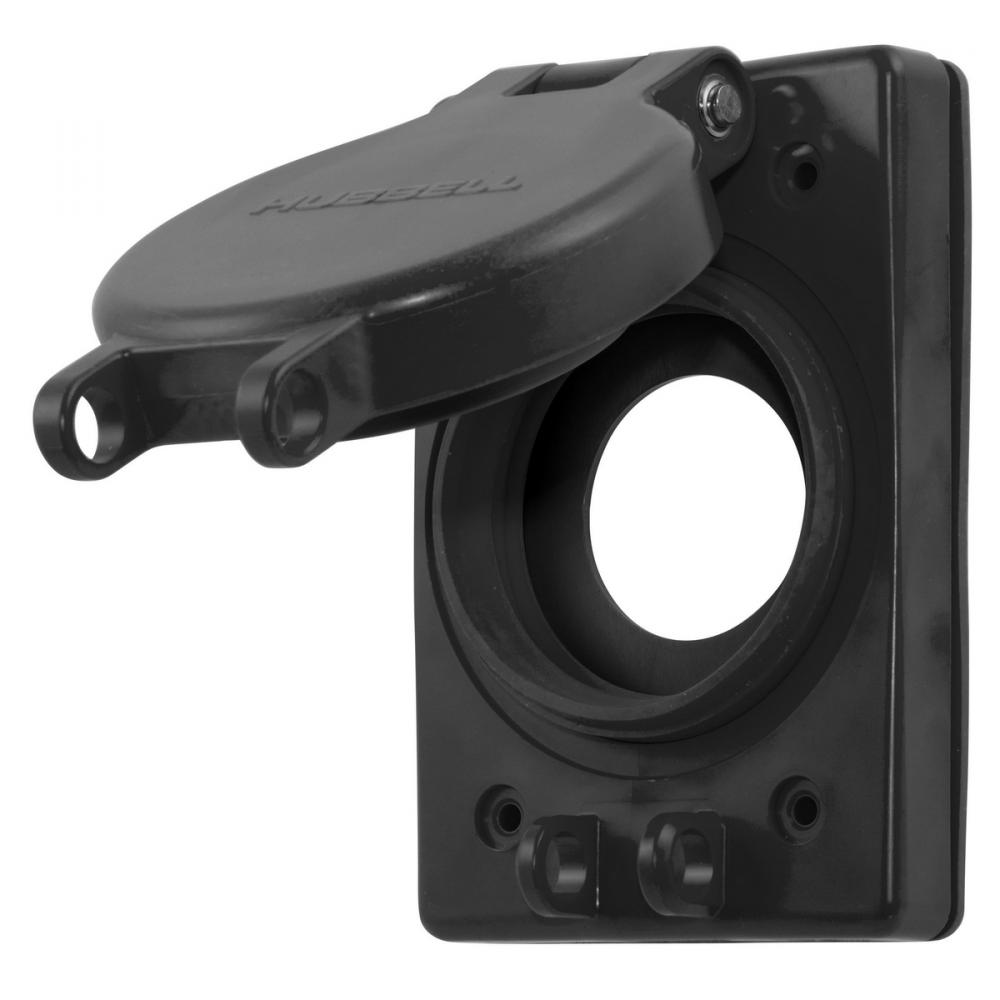 WP LIFT COVER ASSY, 15A/20A LESS REC BK