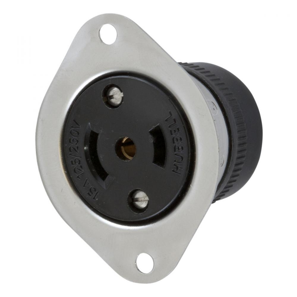 LKG FL-REC,MIDGET,15A 125/250V,ML-3R,COV