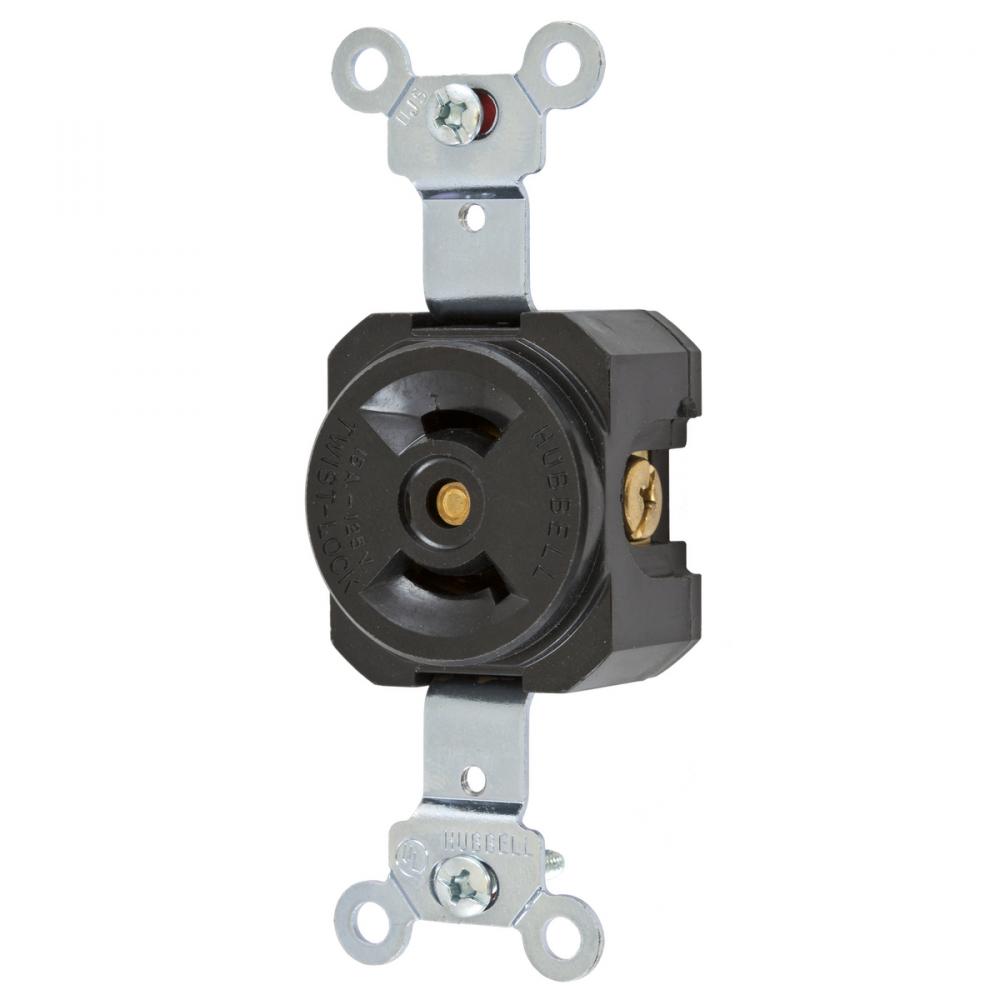 LKG SGL RCPT, 15A 125V, L1-15R
