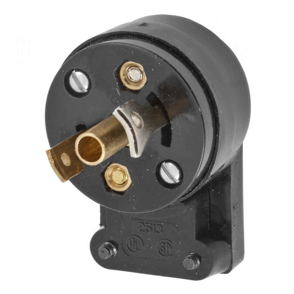 LKG PLUG, ANG, MIDGET, 15A 125V, ML-2P