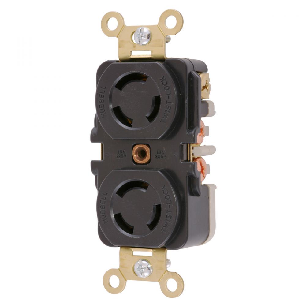 LKG DUP RCPT,MGT,3P3W,10A250V/15A 125V