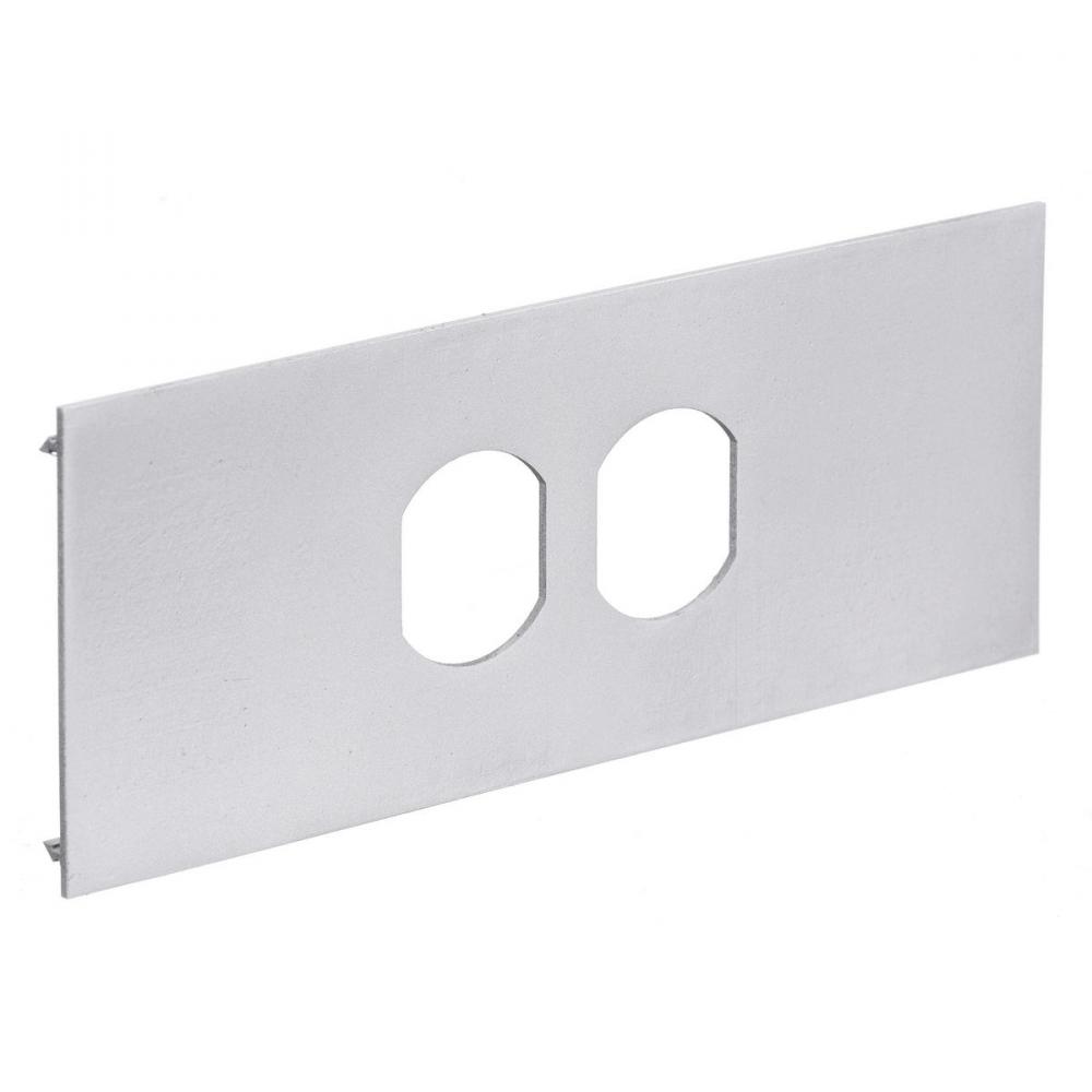 RACEWAY 1G PLATE, DUPLEX, 3800/4800 SER
