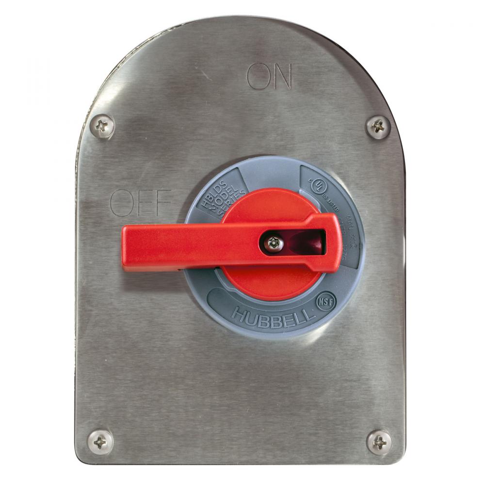 SS SLOPED DISC, 100A, 4X  REP COVER