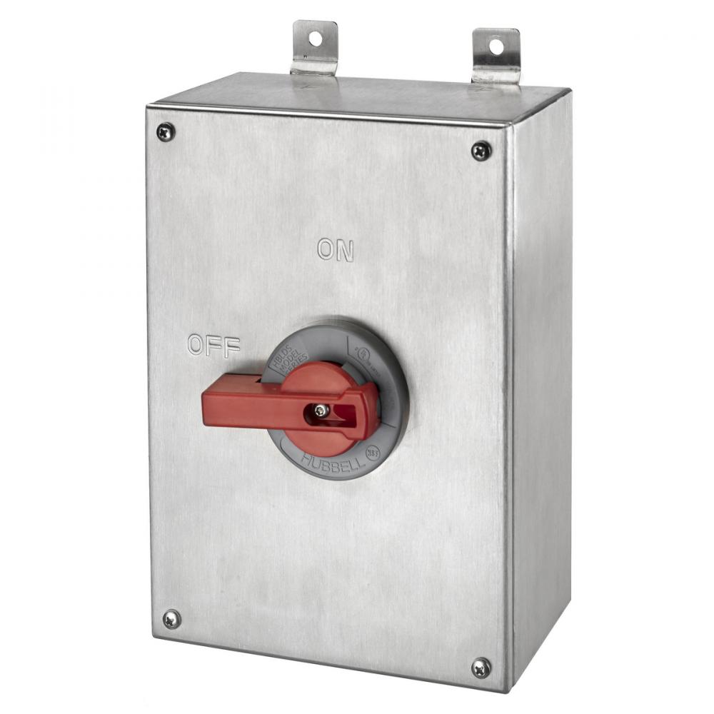 DISCONNECT, 100A UNFUSED, 4X, SS
