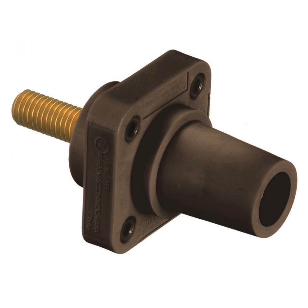 SINGLEPOLE, 300/400A FEM STUD RECEP, BR