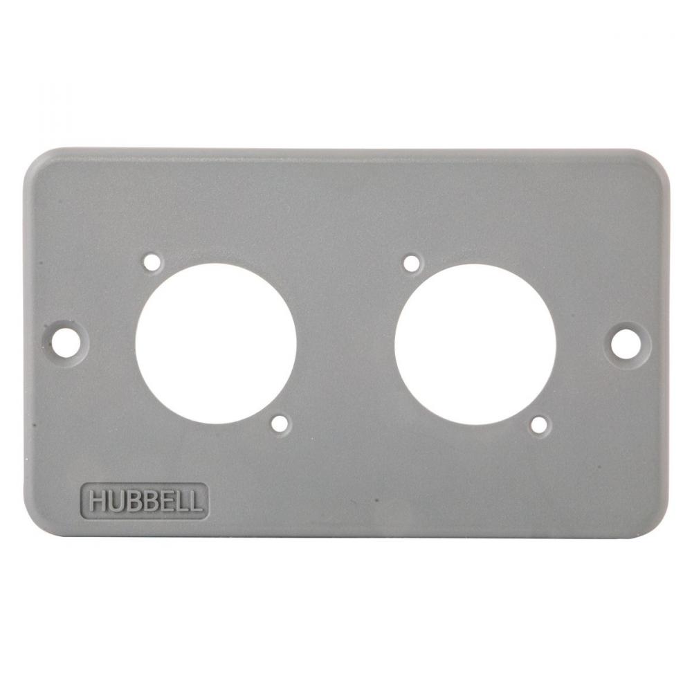 COVERPLATE, POB, DUPLEX, MALE PNL MNT IL