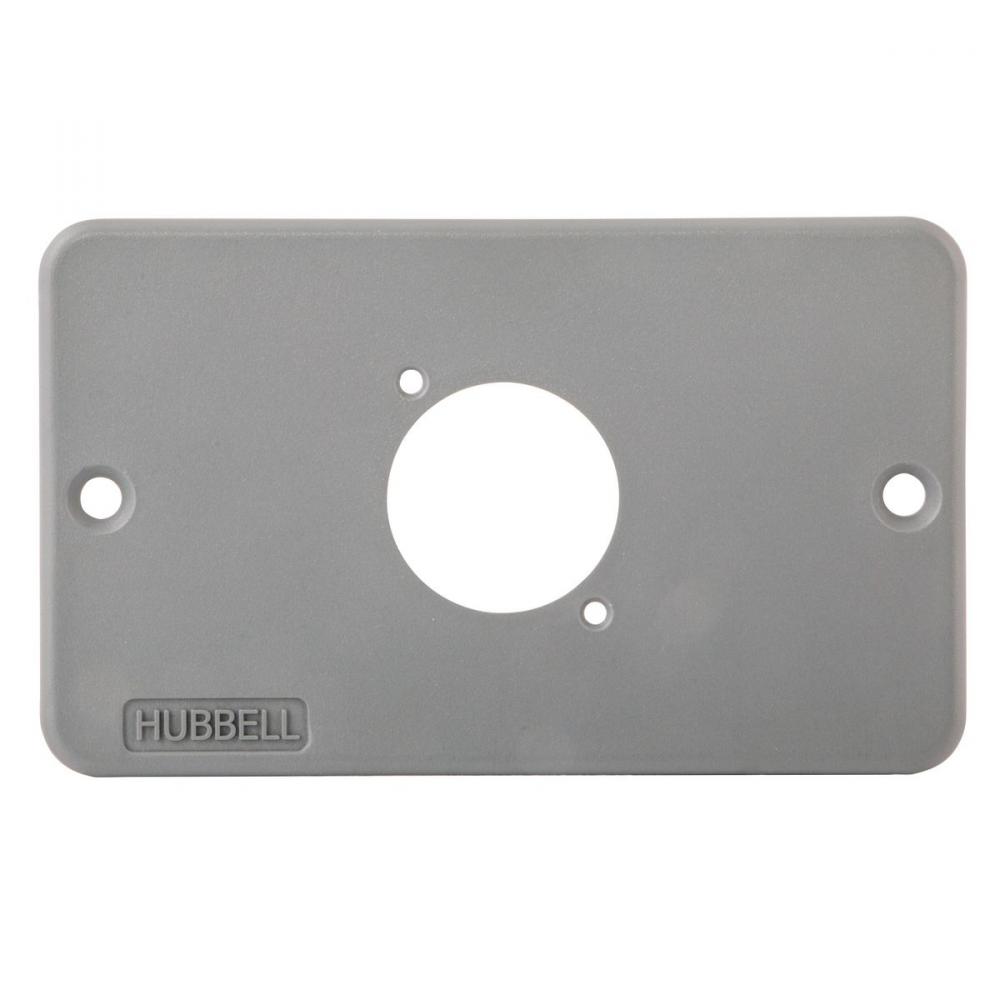 COVERPLATE, POB, MALE PANEL MOUNT INSUL