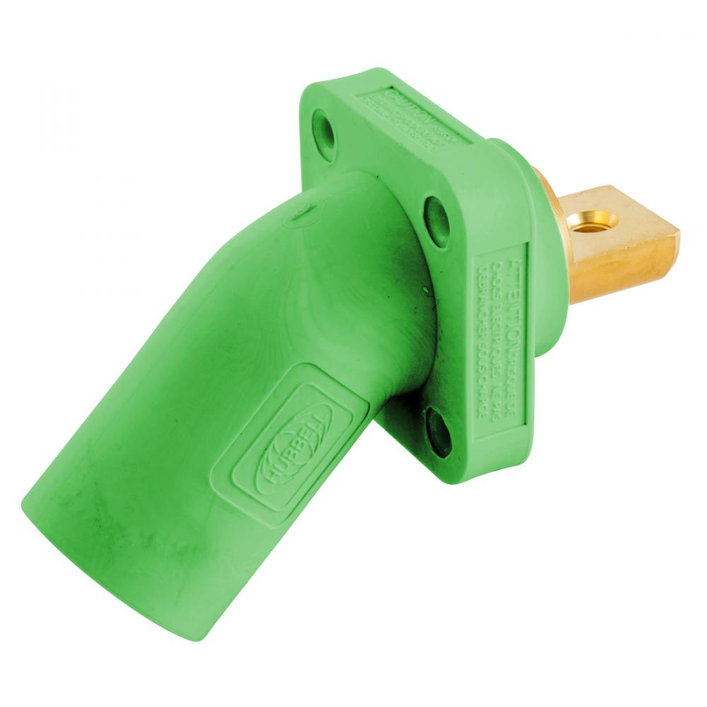 SINGLEPOLE, 300/400A ANG INLET, BUS, GN