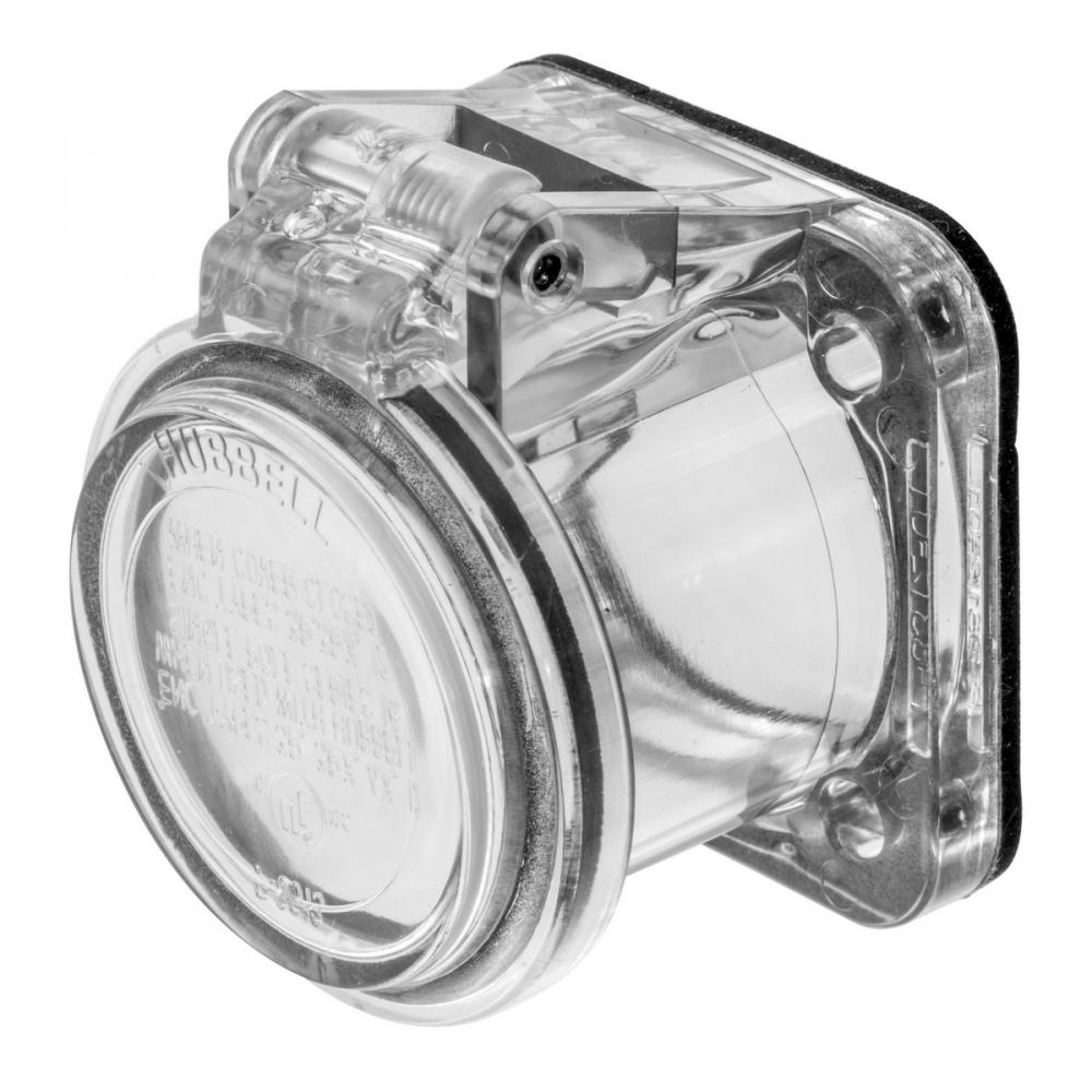 SINGLEPOLE, NON-MET COVER, CLEAR