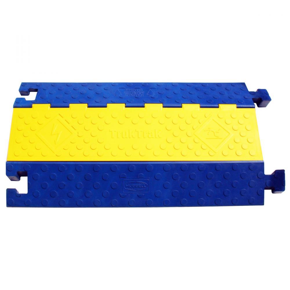 TRUKTRAK, 3 CH, BLUE & YELLOW