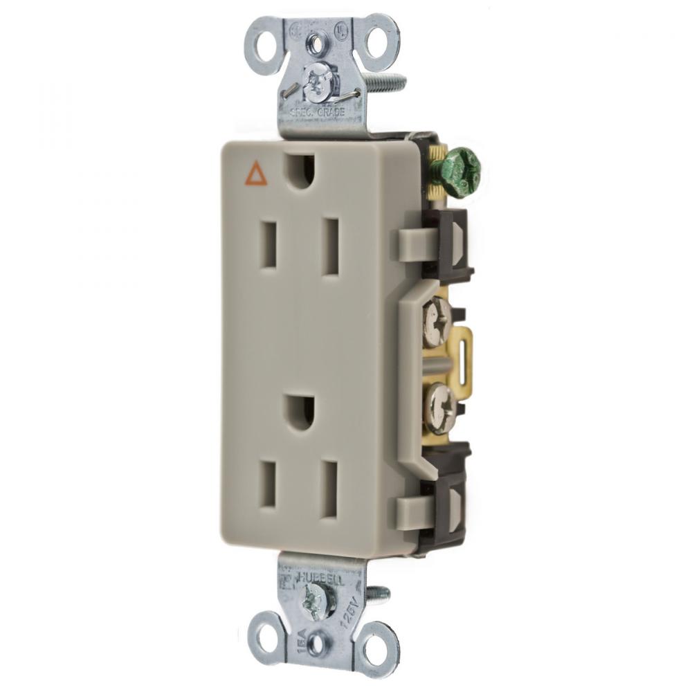 COMM STYLE LINE S&B WIRED 15A IG DUP GY