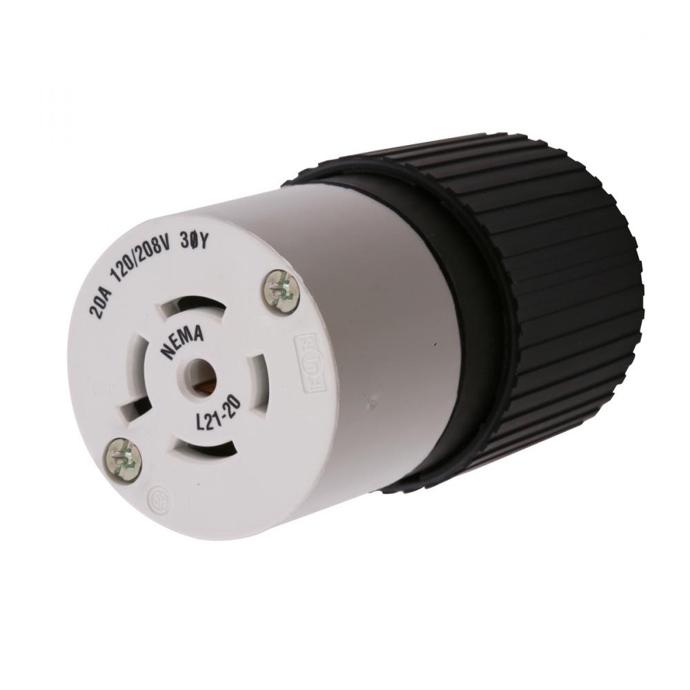 LKG CONN, 30A 277/480V, L22-30R