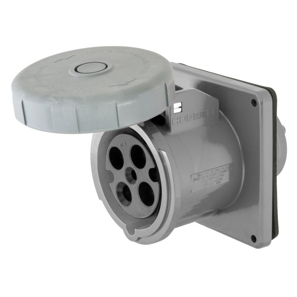 MARINE PS RCPT, 3P4W, 100A 125/250V