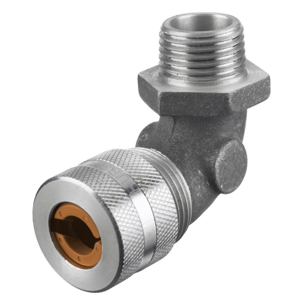 90 MALE CORD CONN, .13-.19&#34;, 1/2&#34;, ALU