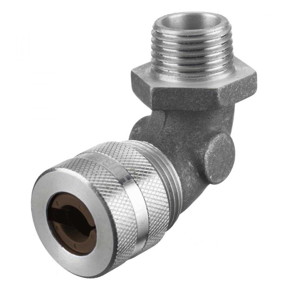 90 MALE CORD CONN, .50-.63&#34;, 1&#34;, ALU