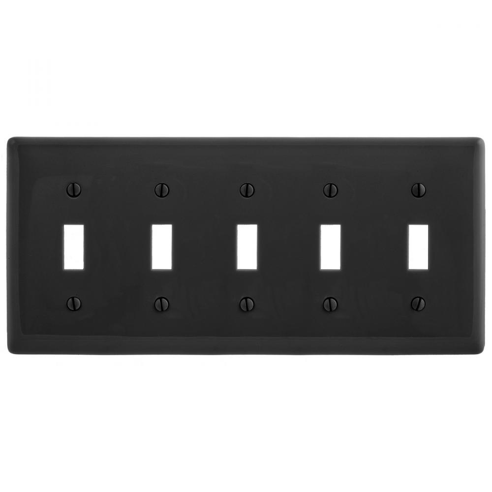 WALLPLATE, 5-G, 5) TOGG, BK