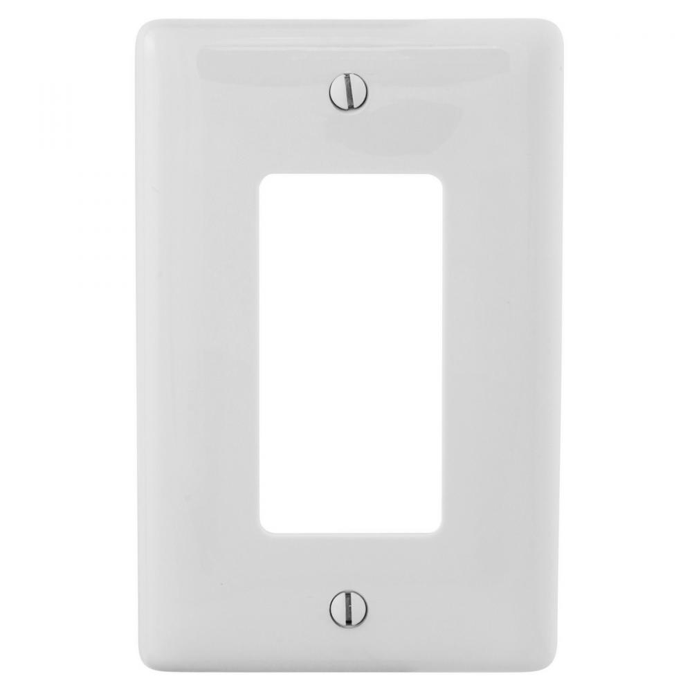 WALLPLT JUMBO 1G DEC WH