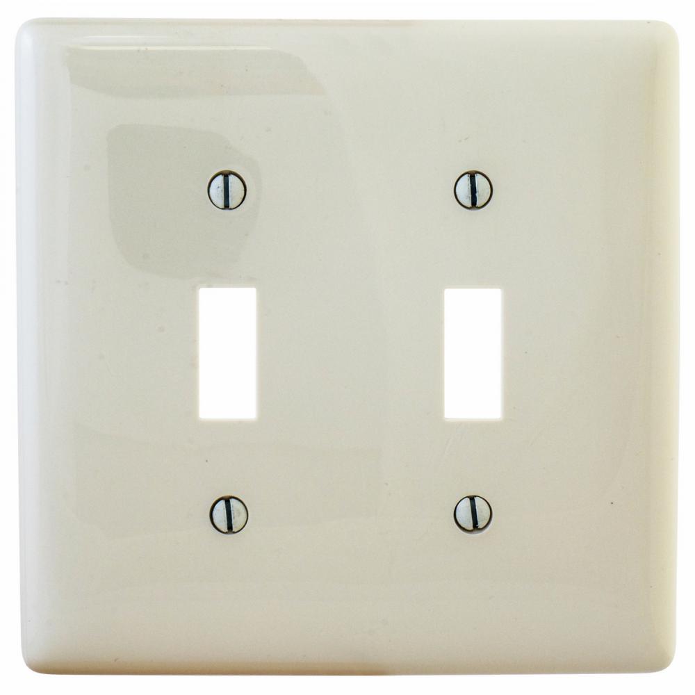 WALLPLT JUMBO 2G TOGGLE LA