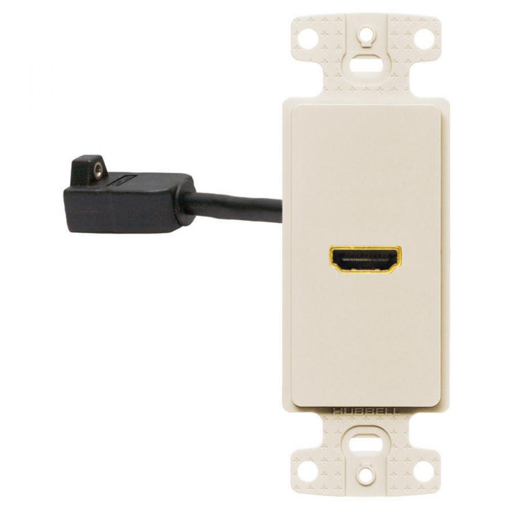 PLATE, FRAME,DECORATOR,W/1HDMI,FF,LA