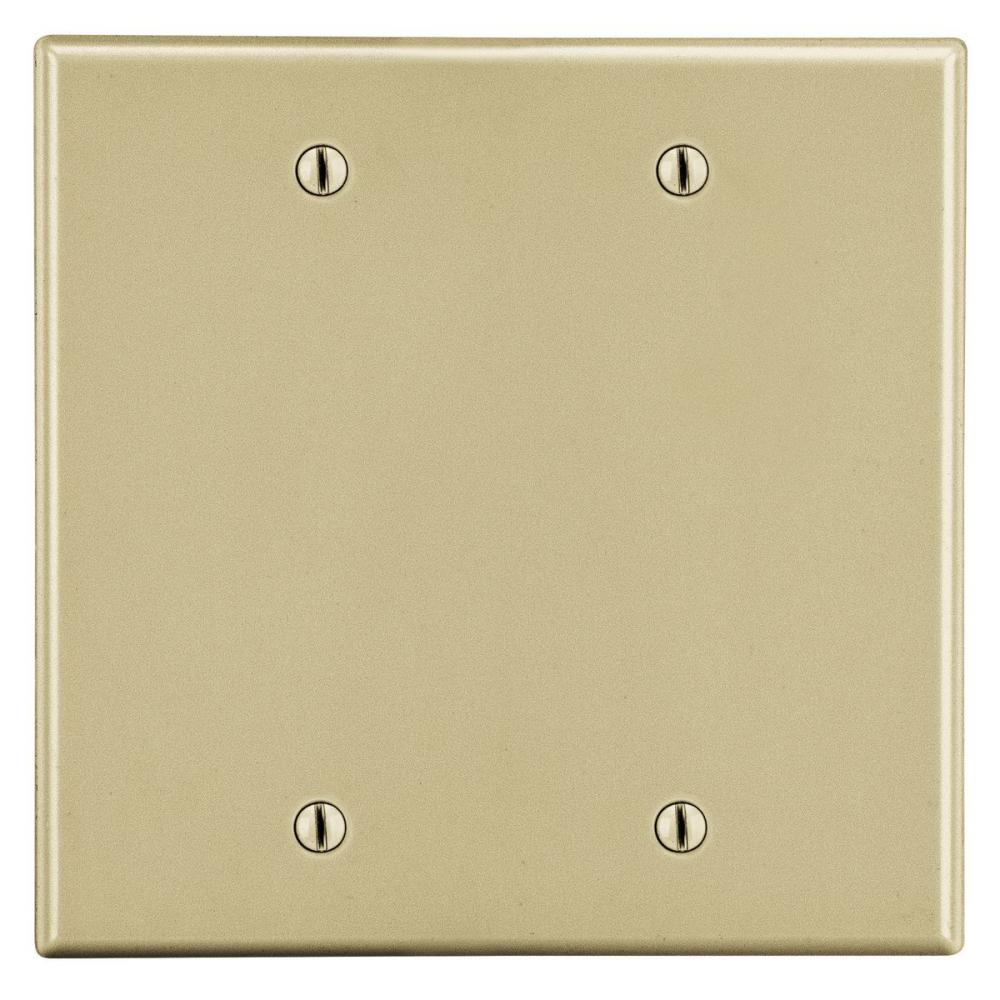 WALLPLATE, 2-G, 2) BOX MT BLANK, IV