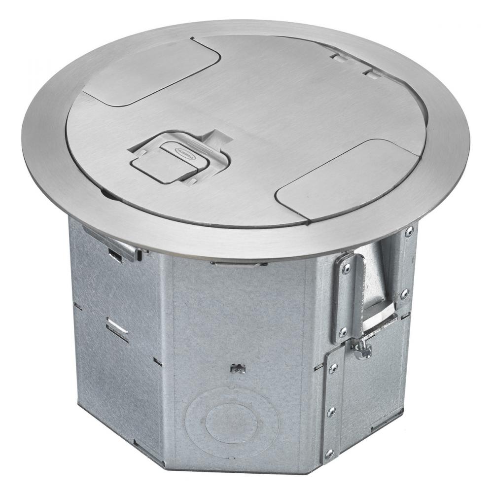 ROUND AFB, 4-G, 6.5IN DEEP, ALUM COVER