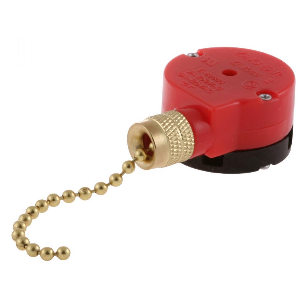 PULL CHAIN 6A 125V L1/L2/L3/OFF