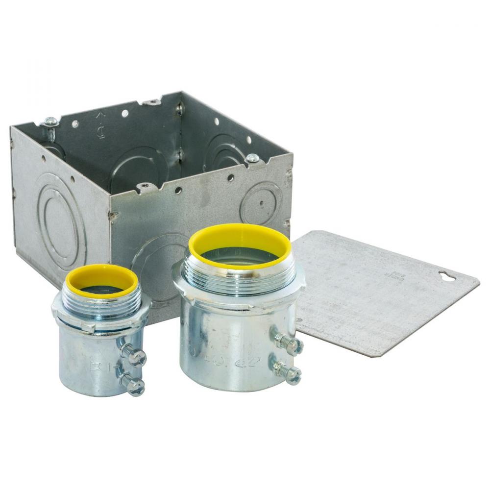 S1, FRPT, 4-11/16 JCT BOX, W/CVR + FTGS