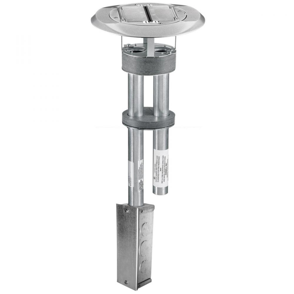 FRPT,1 PC, 2 STYLE, SYS 1, AL FIN W/JBOX