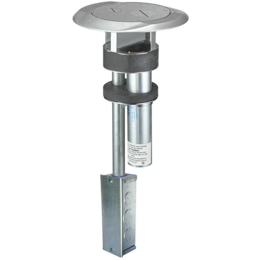 S1 FRPT, FURN FEED, 1-PC, AL, W/JBOX