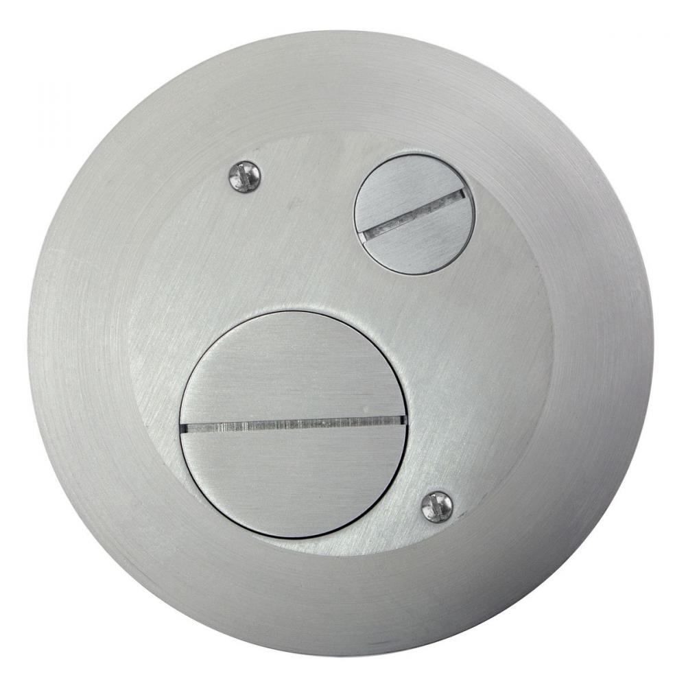 S1R4, FURN FEED COVER, BRUSHED ALU