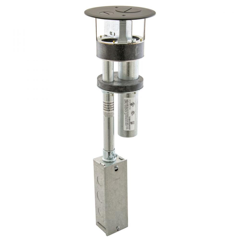 S1R4,FURN FEED A/V FIT,W/BLK PWD CVR&JB
