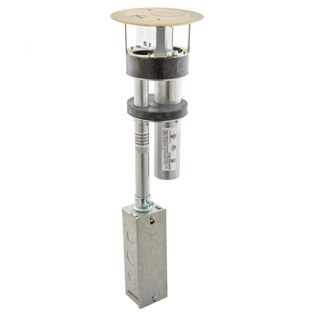 S1R4,FURN FEED A/V FIT,W/BRS PLD CVR/JB