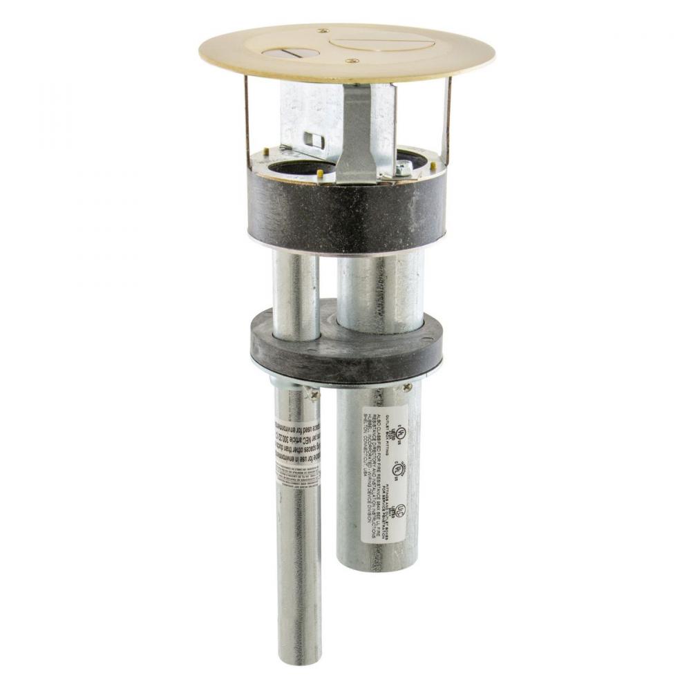 S1R4,FURN FEED A/V FIT,W/BRASS PLD CVR