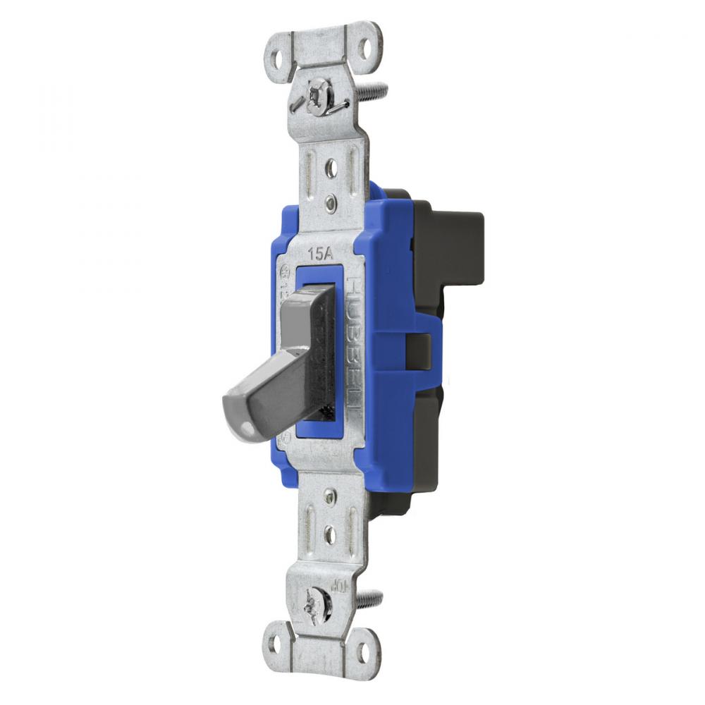 SWITCH,SNAPCONN,SP,15A120/277V,GY,NA
