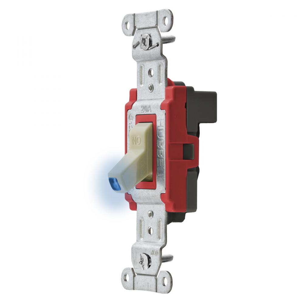 SWITCH,SNAP,3W,ILLUM,20A120/277V,IV,NA