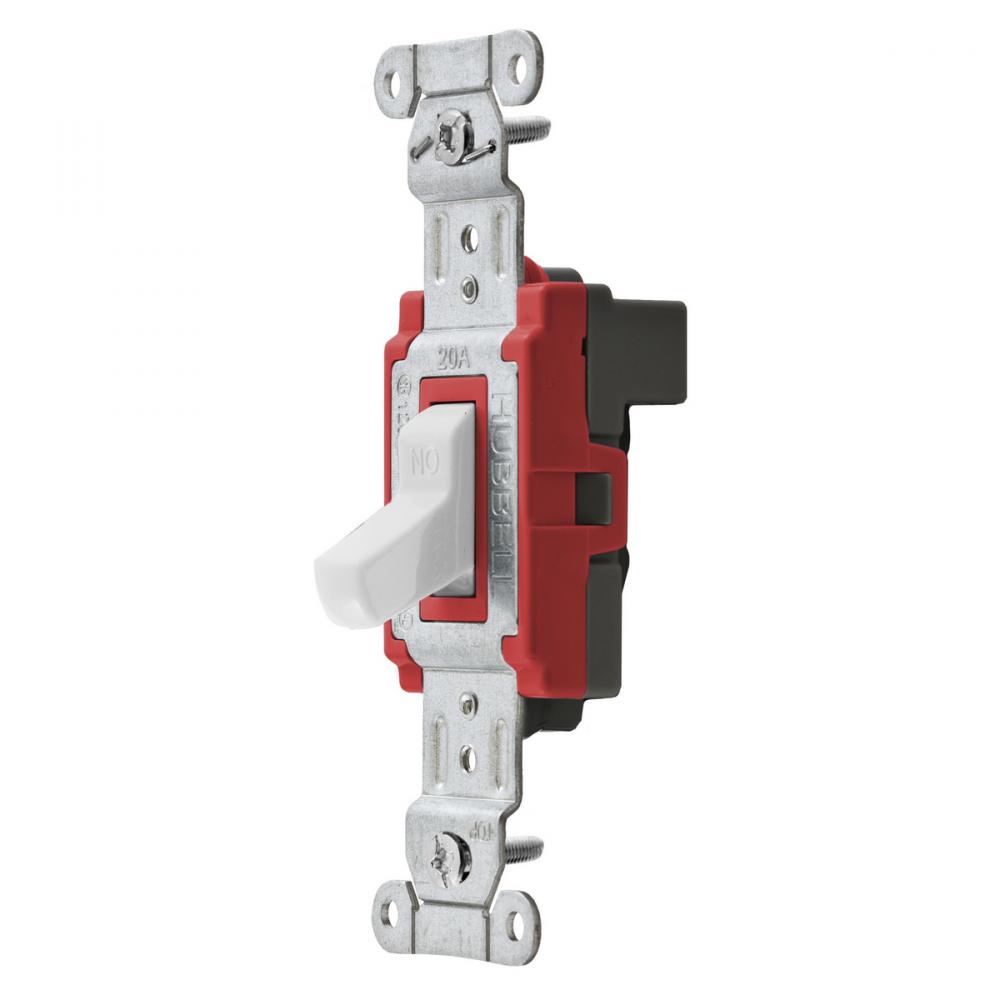 SWITCH,SNAPCONN,3W,20A120/277V,WH,NA